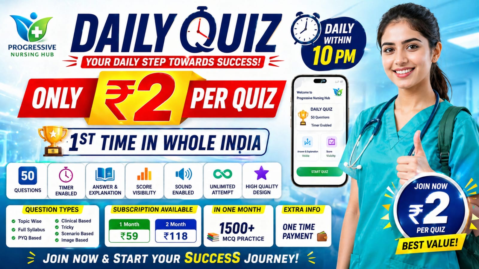 DAILY QUIZ NURSING