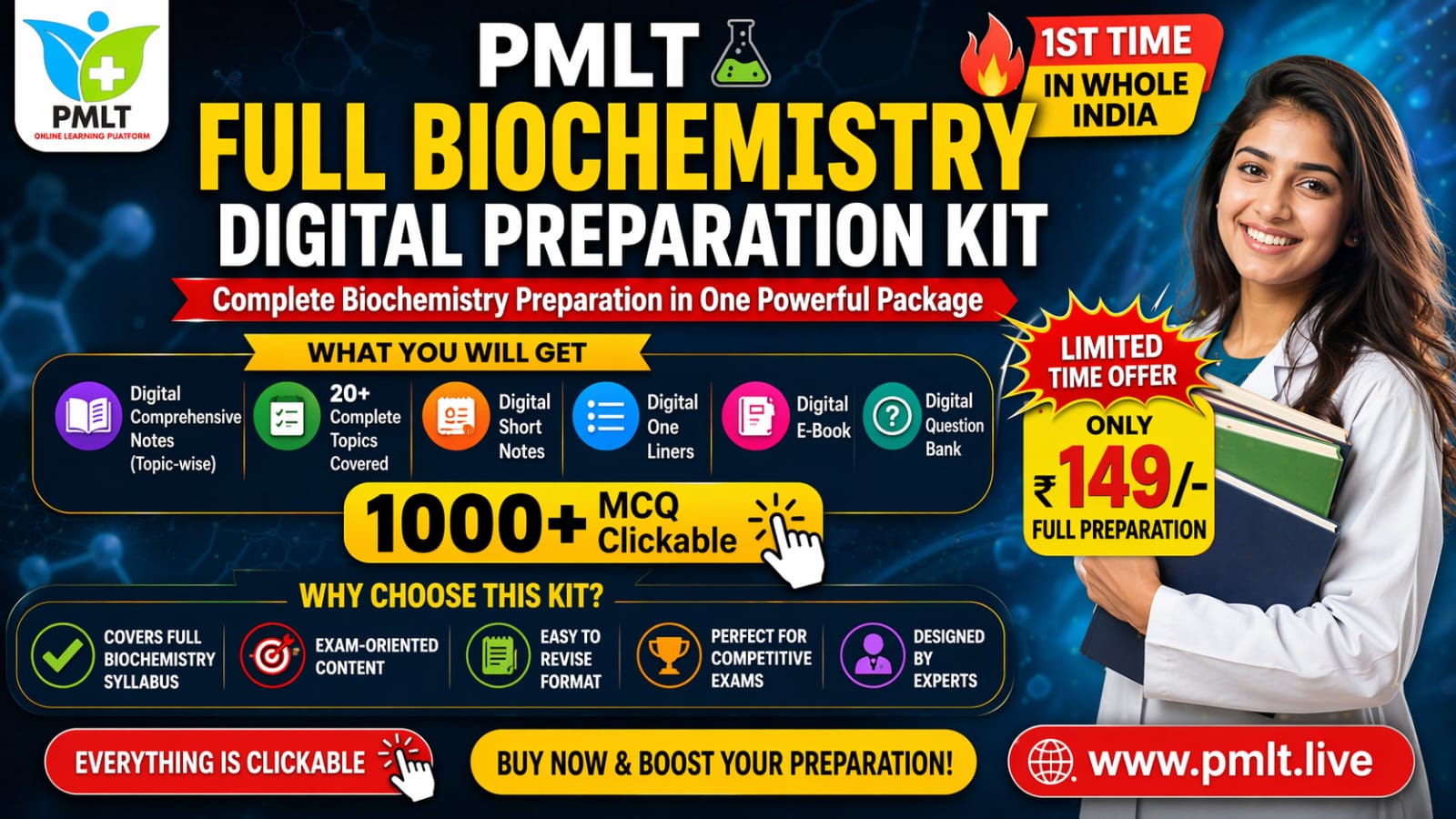 BIOCHEMISTRY DIGITAL PREP KIT